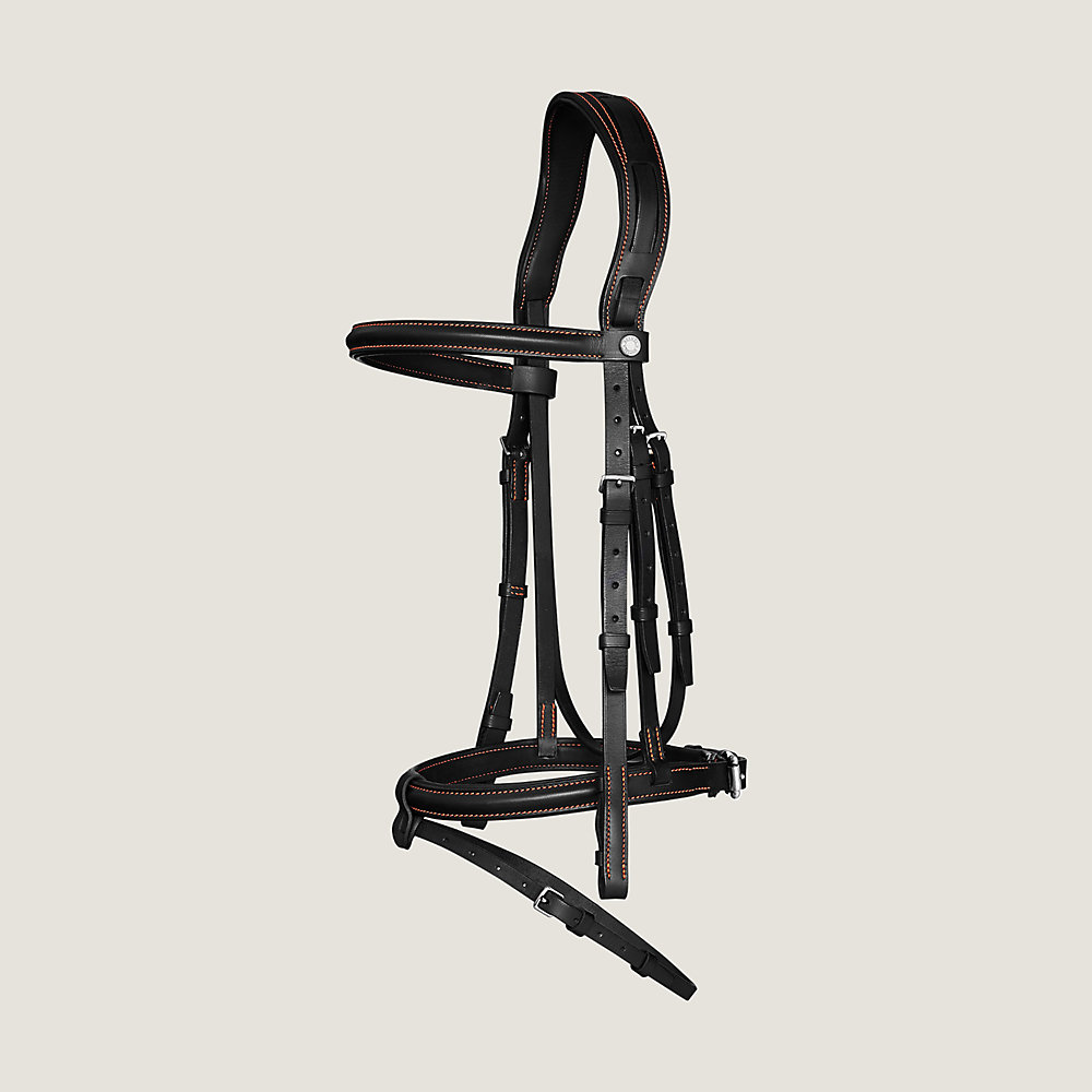 Ergonomic Hunter/Jumper bridle | Hermès Australia