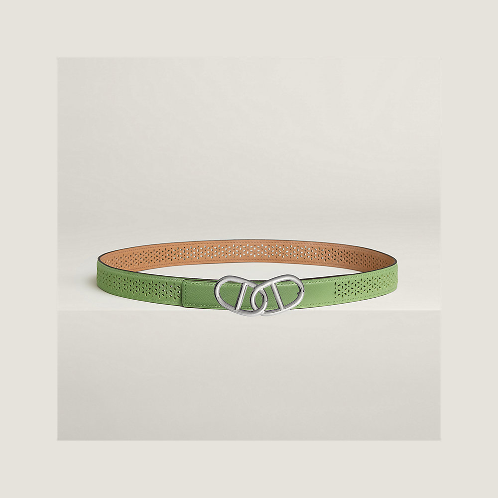 Escale belt buckle & Reversible leather strap 24 mm | Hermès Canada
