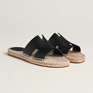 【こなれ感たっぷり】HERMES Espadrillas Antigua Brun Fume Antigua espadrille | Hermès USA