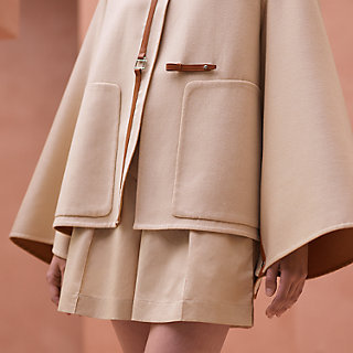 hermes cape coat