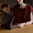 Vista: Ver artículo puesto, Estuche para relojes y anillos Facettes H Ruban