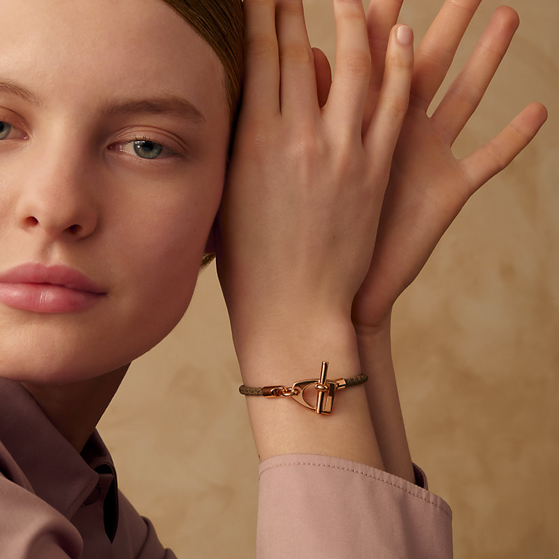 HERMES ブレスレット Etrier イエローゴールド Etrier bracelet | Hermès USA