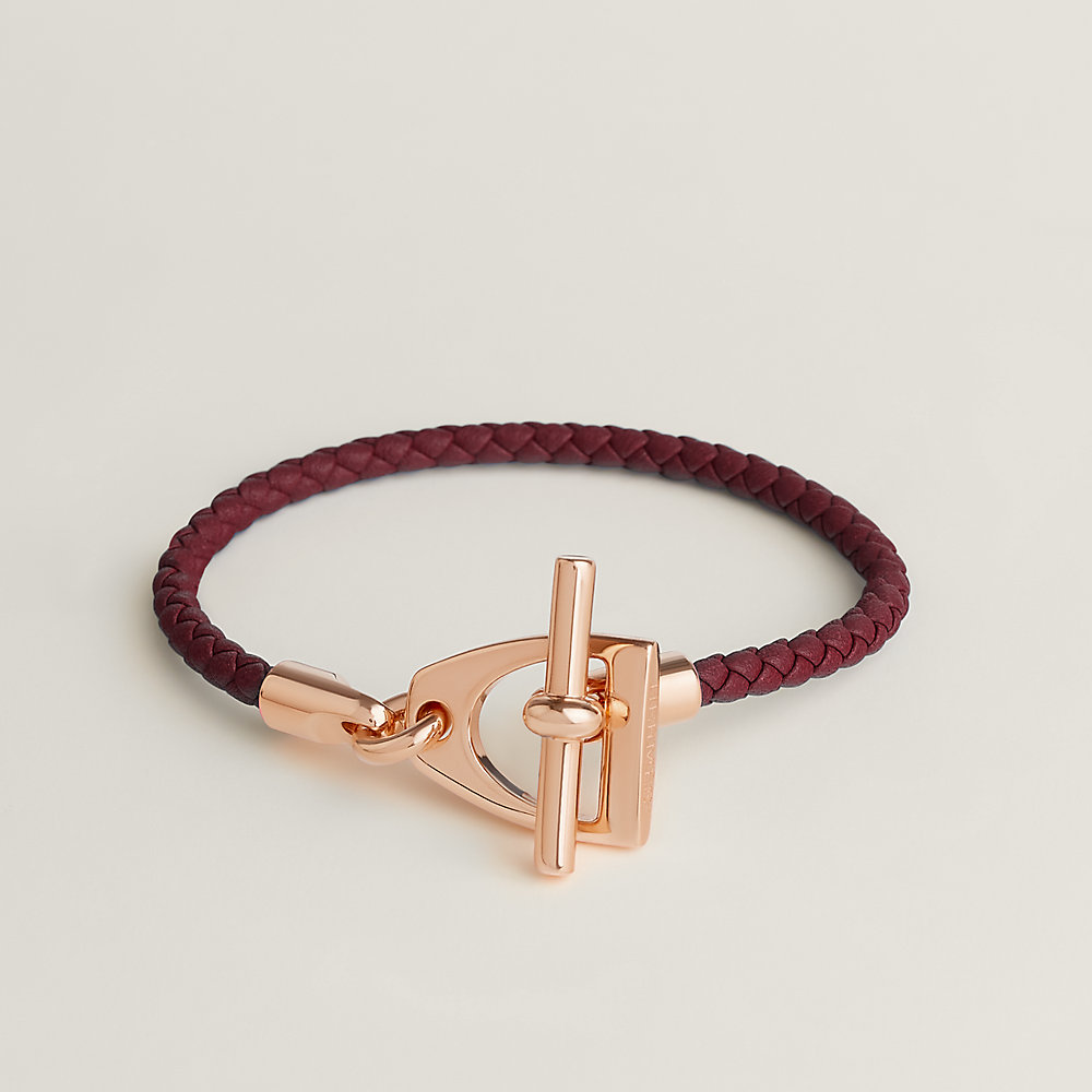 【Hermes】Etrier bracelet Rose Gold ◆国内発送◆ Etriers bangle | Hermès Mainland China