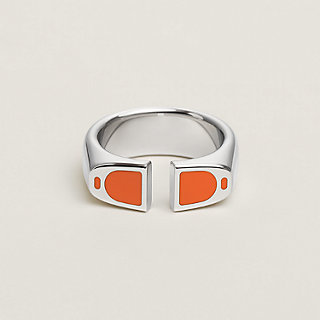 Etrier ring - Orange | Hermès Thailand