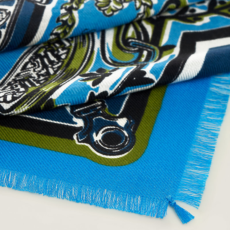 Etriers de Couleurs fringed scarf 65, View: , view 3 of 3
