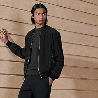 Etriers reversible rib-trim jacket | Hermès Finland