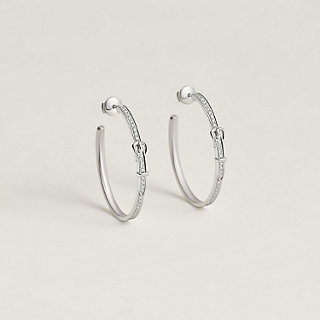 Etriviere dangle earrings, large model
