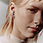 Etriviere dangle earrings, small model, View: Worn, worn, view 3 of 3