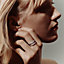 Etriviere ring, medium model, View: Worn, worn, view 2 of 3