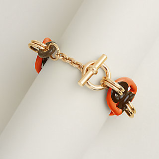 Eurydice bracelet - Orange | Hermès USA