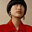 Eurydice earrings, large model, View: Worn, worn, view 2 of 2