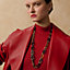 Eurydice long necklace, View: Worn, worn, view 3 of 5