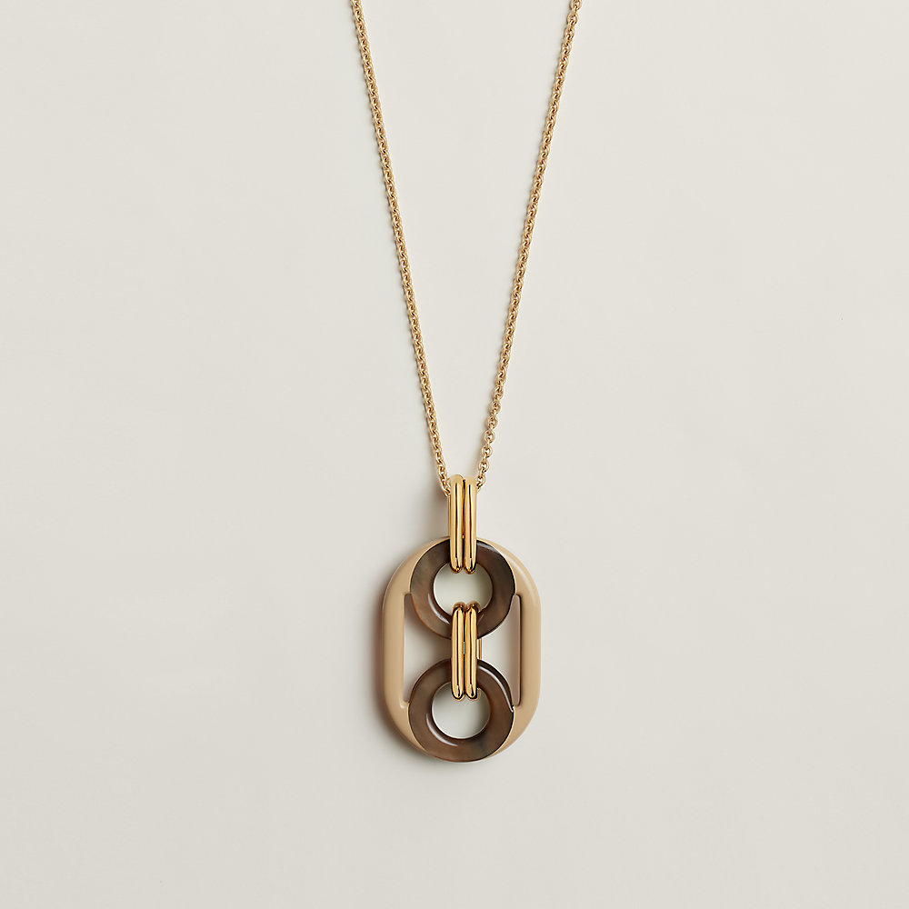 Eurydice pendant, large model - Beige | Hermès USA