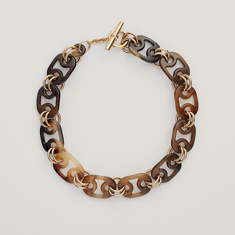 HERMES【Collana corta Eurydice】ショートネックレス 天然素材 Eurydice short necklace | Hermès Finland