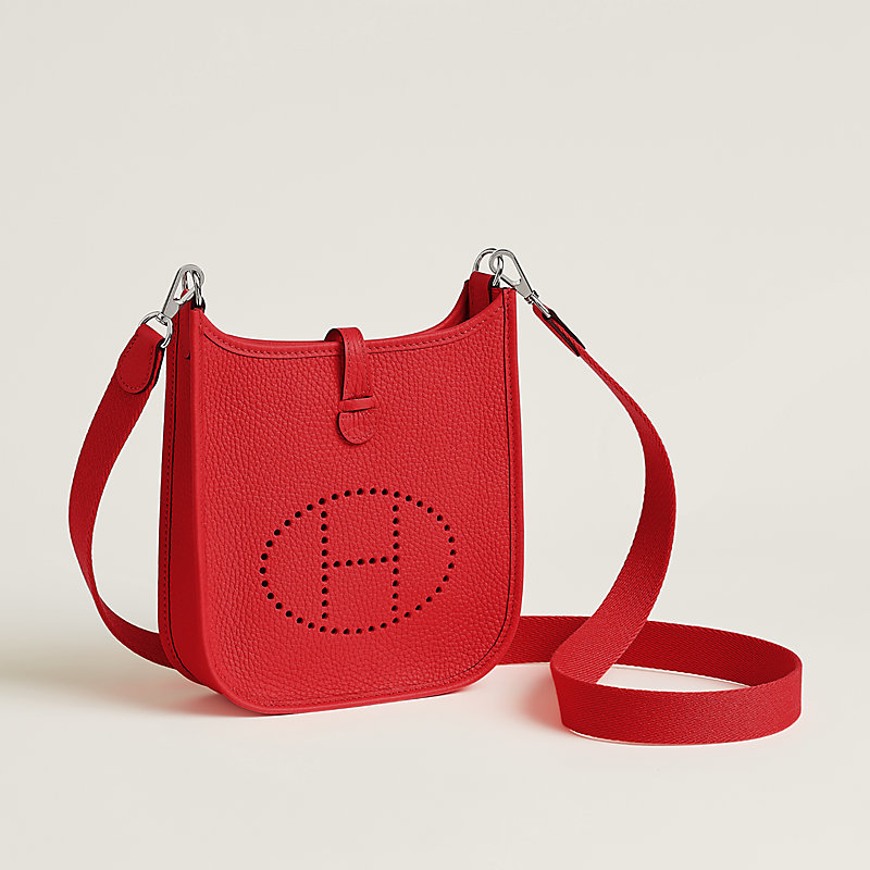 ★ぺぺ★ Hermes Evelyn16 エタン Hermès Evelyne 16 TPM Rose Sakura Clemence Palladium Hardware