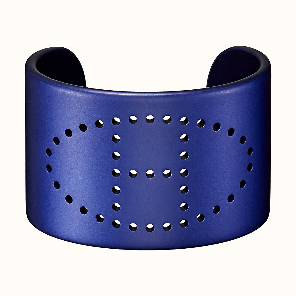 Evelyne Aluminium Sunset cuff bracelet | Hermès UK