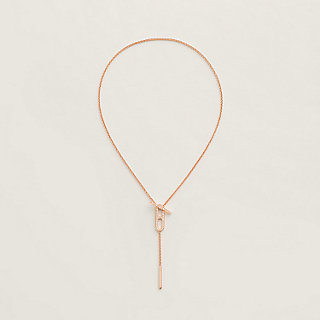 Ever Chaine d'ancre lariat necklace