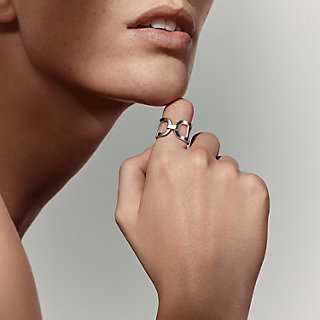 Chaine d'ancre Contour ring, medium model