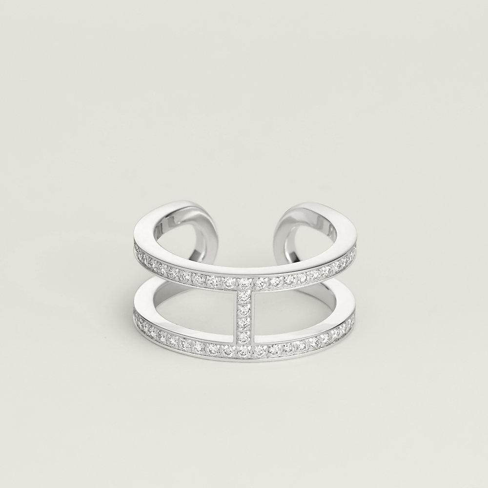 Hermes Chaine Dancre Enchainee Ring #309306H84B Chaine d main image 4