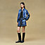 "Ex-Libris a Main Levee" buttoned skirt, View: Worn, worn, view 1 of 4