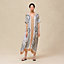 "Ex-Libris a Main Levee" caftan, View: Worn, worn, view 1 of 6