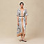 "Ex-Libris a Main Levee" caftan, View: Worn, worn, view 4 of 6