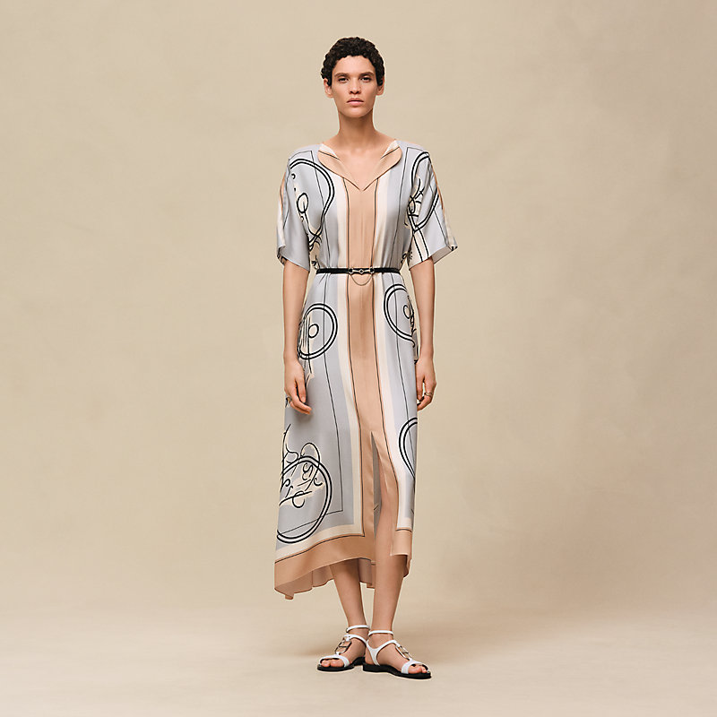 "Ex-Libris a Main Levee" caftan