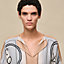 "Ex-Libris a Main Levee" caftan, View: Worn, worn, view 6 of 6