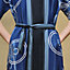 "Ex-Libris a Main Levee" caftan, View: Worn, worn, view 6 of 6