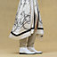 "Ex-Libris a Main Levee" caftan, View: Worn, worn, view 5 of 7