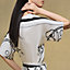 "Ex-Libris a Main Levee" caftan, View: Worn, worn, view 6 of 7