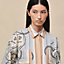 "Ex-Libris a Main Levee" classic shirt, View: Worn, worn, view 4 of 4