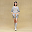 "Ex-Libris a Main Levee" long-sleeve twillaine sweater, View: Worn, worn, view 1 of 5