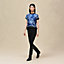"Ex-Libris a Main Levee" short-sleeve twillaine sweater, View: Worn, worn, view 1 of 5
