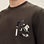 "Ex-Libris" crewneck sweater, View: Worn, worn, view 5 of 5