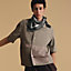 Ex-Libris fringed scarf 80, View: Worn, worn, view 1 of 3