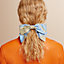 "Ex-Libris" Grenelle hair clip, View: Worn, worn, view 2 of 2