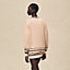 "Ex-Libris" long-sleeve tunic sweater, View: Worn, worn, view 3 of 5