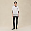 "Ex-Libris" long-sleeve tunic sweater, View: Worn, worn, view 1 of 5