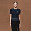 "Ex-Libris" short-sleeve sweater, View: Worn, worn, view 2 of 5