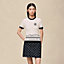 "Ex-Libris" short-sleeve sweater, View: Worn, worn, view 2 of 5