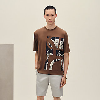 masao shimizu×HERMES×lieu Tシャツ Ex-Libris