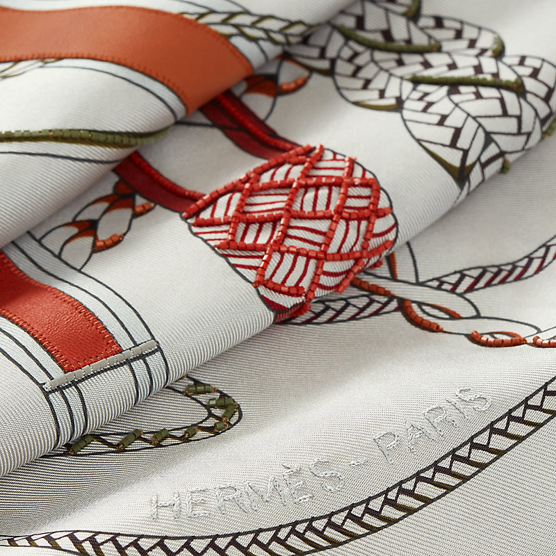Exceptional embroidered giant triangle, View: , view 3 of 4
