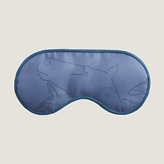 Satin Sleep Eye Mask, Blue- 20x8.5cm – Lincraft