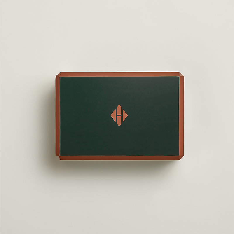 Facettes Lithographie Equestre bridge card box