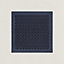 Façonnee Grand H pocket square 45, View: Worn, worn, view 1 of 2