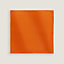 Faconnee Grand H pocket square 45, View: Flat, flat, view 1 of 2