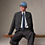 Faconnee H Bicolore tie, View: Worn, worn, view 3 of 3