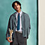 Faconnee H Bicolore tie, View: Worn, worn, view 2 of 2