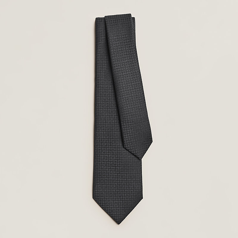hermes green tie